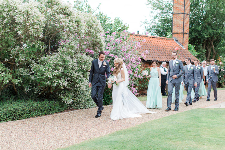 Pastels Gold Pretty Summer Barn Wedding http://summerlilystudio.com/