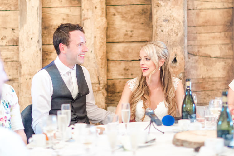 Pastels Gold Pretty Summer Barn Wedding http://summerlilystudio.com/