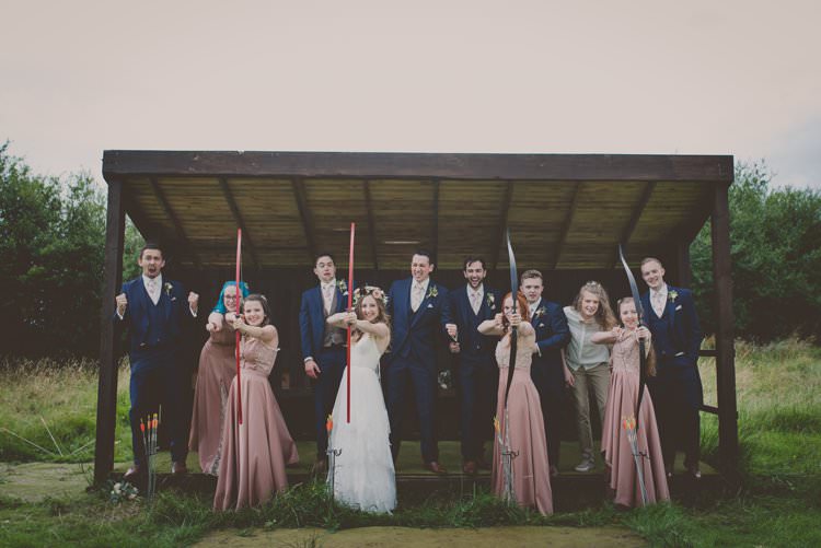Archery Bohemian Ethical Vegan Country Wedding http://laurarhianphotography.co.uk/