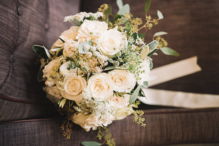 White Cream Rose Bouquet Flowers Bride Bridal Tropical Boho Luxe Barn Wedding https://www.luciewatsonphotography.com/