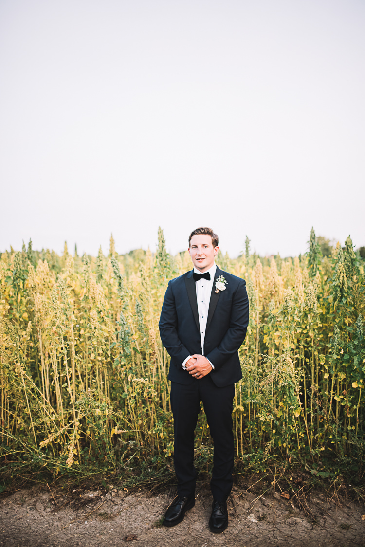 Black Tie Velvet Groom Suit Tropical Boho Luxe Barn Wedding https://www.luciewatsonphotography.com/