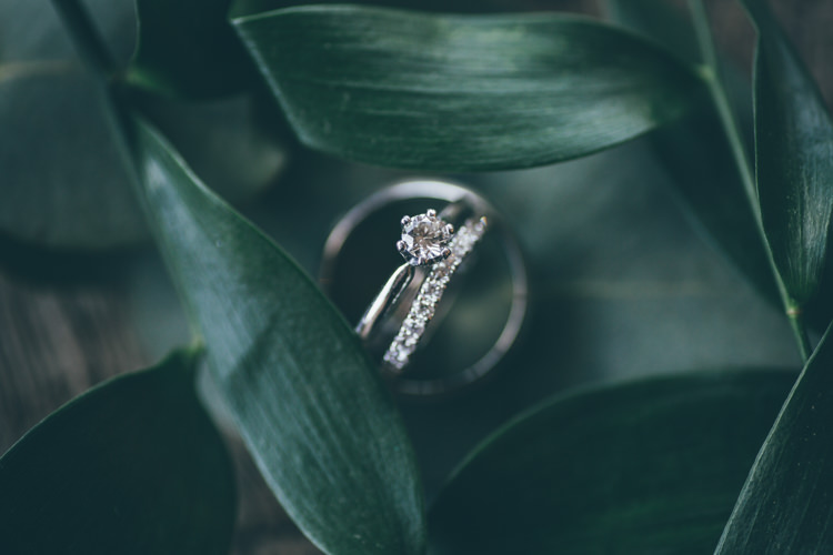 Engagement Ring Eternity Diamond Bride Natural Earthy Greenery Home Made Wedding http://rachellambertphotography.co.uk/