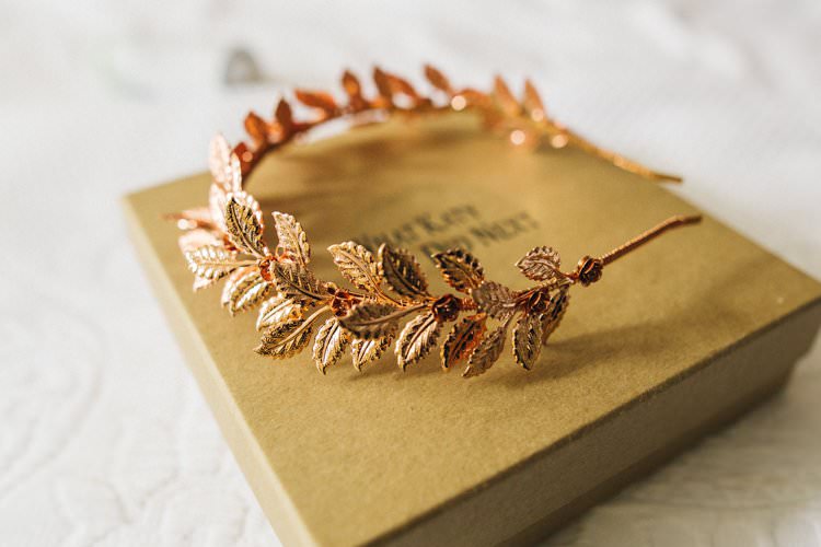 Rose Gold Crown Bride Bridal Accessory Hair Piece Crown What Katie Did Next Colourful Floral Family Friendly Wedding http://www.sallytphoto.com/