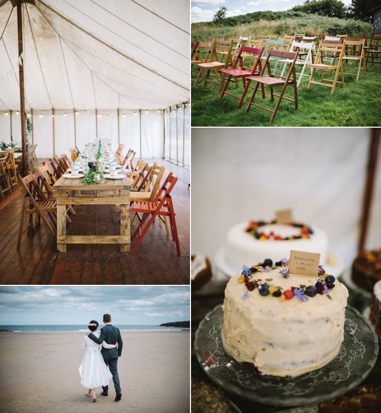 Vintage Log Cabin Wedding Overlooking The Sea http://www.lisadevinephotography.co.uk/