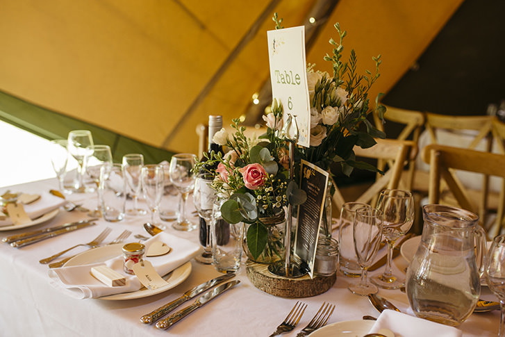 Pretty Floral Boho Tipi Wedding https://www.kindredphotography.co.uk/