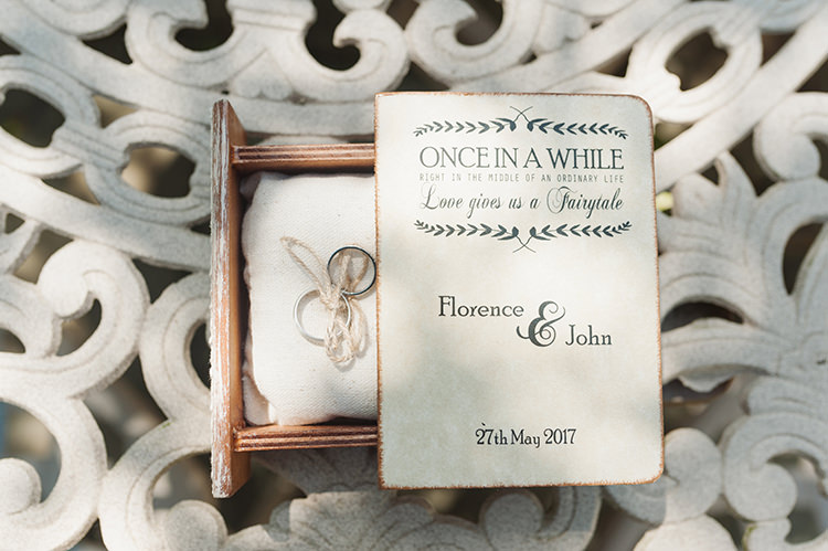 Ring Box Bands Wooden Darling Peach Sage Green Grey Farm Wedding http://www.photographybybea.co.uk/