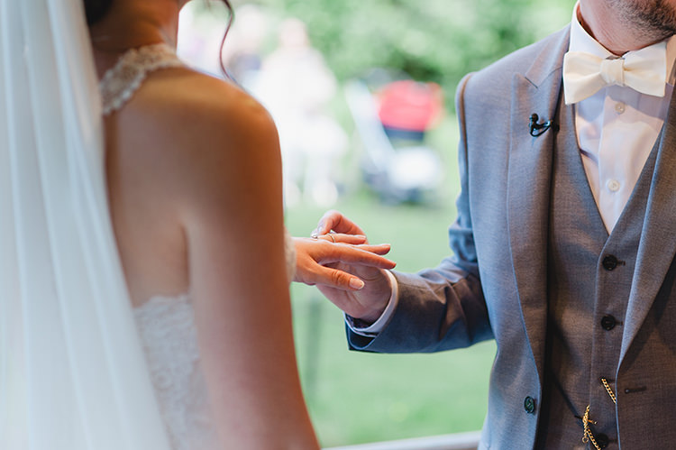 Darling Peach Sage Green Grey Farm Wedding http://www.photographybybea.co.uk/