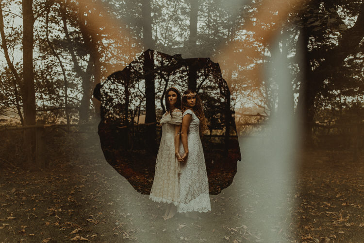 Moody Ethereal Winter Woodland Wedding Ideas http://belleartphotography.co.uk/