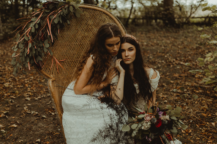 Moody Ethereal Winter Woodland Wedding Ideas http://belleartphotography.co.uk/
