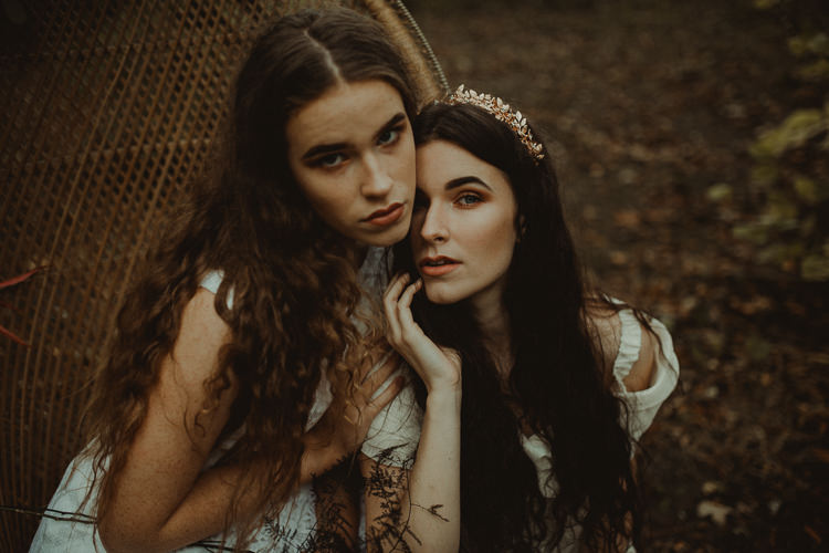 Moody Ethereal Winter Woodland Wedding Ideas http://belleartphotography.co.uk/