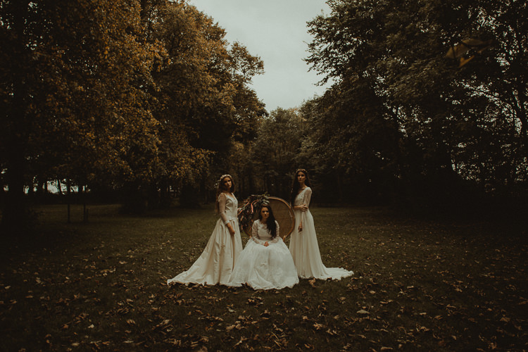 Moody Ethereal Winter Woodland Wedding Ideas http://belleartphotography.co.uk/