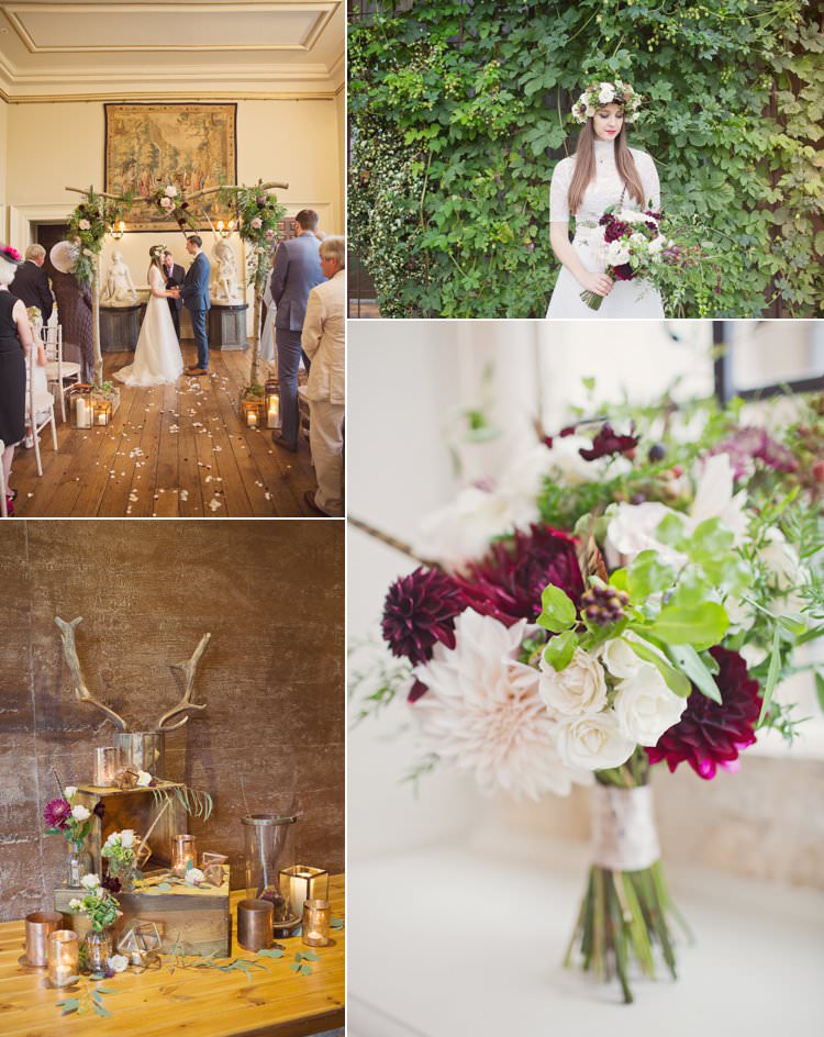 Antler & Feather Stunning Countryside Wedding http://www.cottoncandyweddings.co.uk/