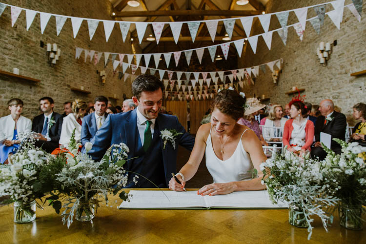 Unconventional Country Cotswolds Barn Wedding http://www.alexandrajane.co.uk/
