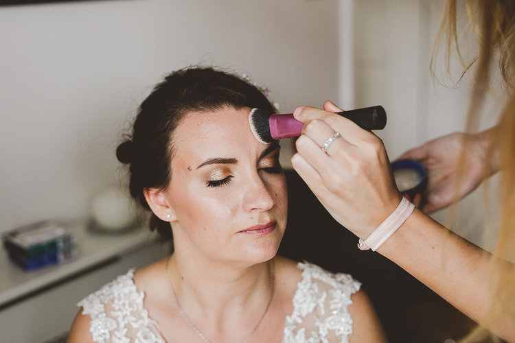 Make Up Bride Bridal Beauty Brightly Coloured Mismatched Marquee Wedding http://www.nicolacasey.photography/