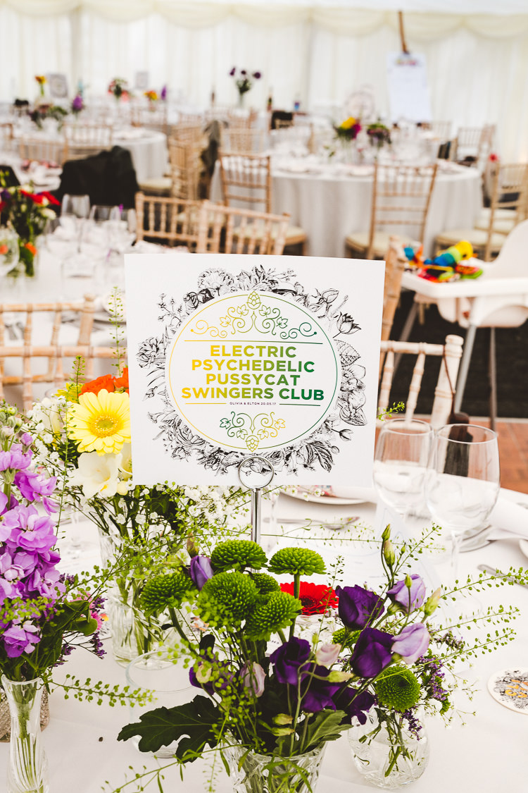 Brightly Coloured Mismatched Marquee Wedding http://www.nicolacasey.photography/