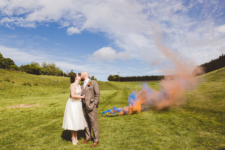 Brightly Coloured Mismatched Marquee Wedding http://www.nicolacasey.photography/
