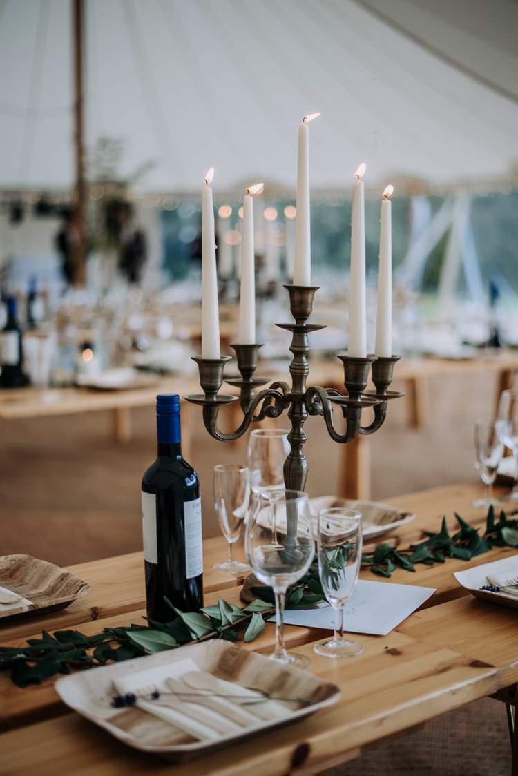 Candelabra Decor Centrepiece Rustic Peaky Blinders Vineyard Wedding Yorkshire https://www.kazooieloki.co.uk/