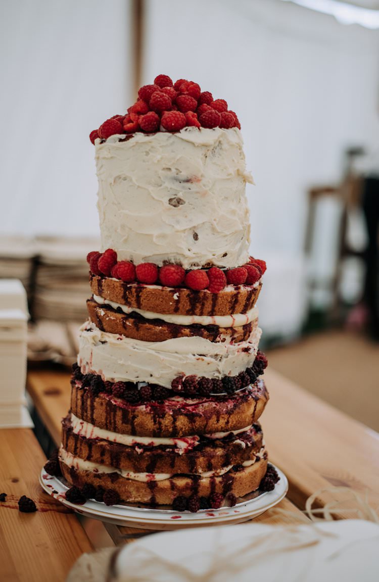 Naked Buttercream Cake Layer Sponge Fruit Wonky Rustic Peaky Blinders Vineyard Wedding Yorkshire https://www.kazooieloki.co.uk/