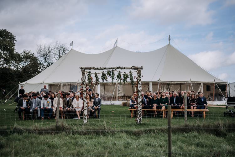 Marquee Farm Outdoor Ceremony Rustic Peaky Blinders Vineyard Wedding Yorkshire https://www.kazooieloki.co.uk/