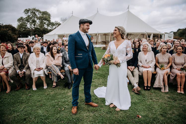 Outdoor Farm Ceremony Rustic Peaky Blinders Vineyard Wedding Yorkshire https://www.kazooieloki.co.uk/
