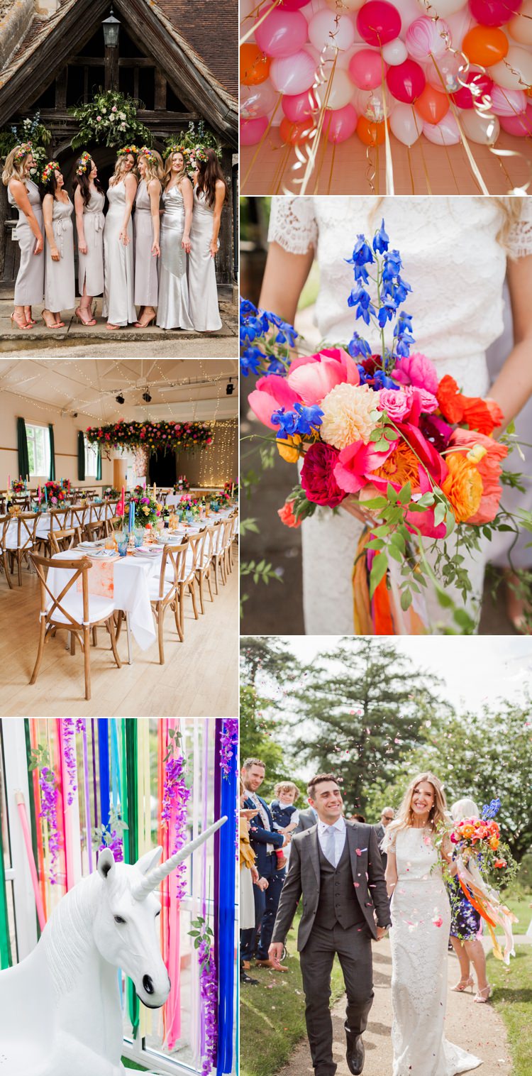 Rainbow Unicorn Real Wedding Ideas Inspiration Trends 2017 2018 http://clairemacintyre.com/