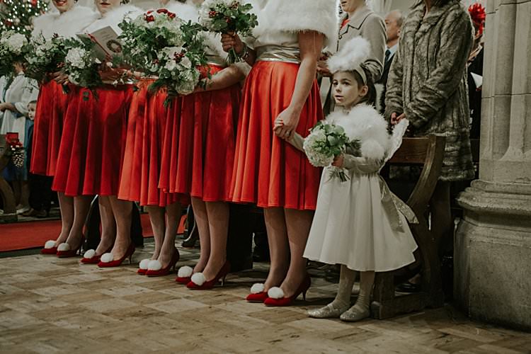 Traditional Christmas Wedding Red Festive https://lolarosephotography.com/