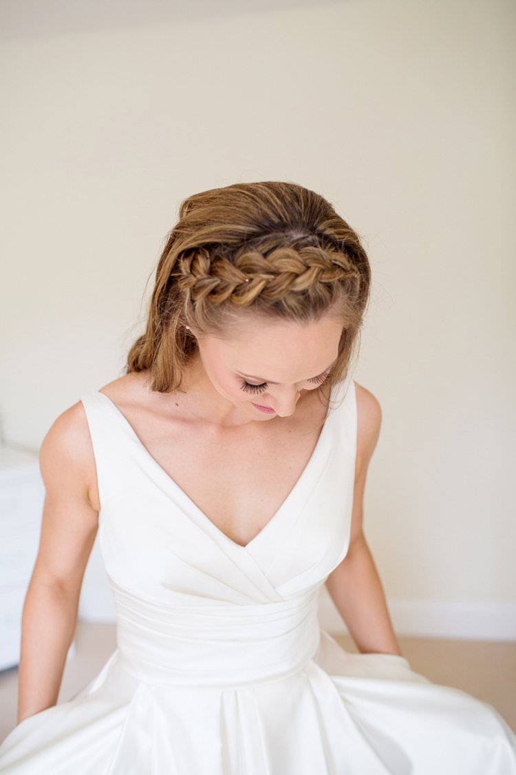 Bride Bridal Hair Plait Braid Pretty Floral Pastels Summer Wedding https://www.binkynixon.com/
