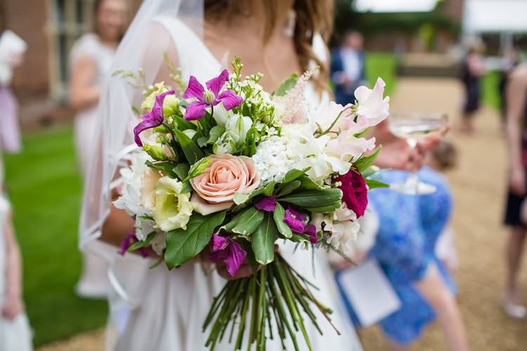 Flowers Bouquet Bride Bridal Pink White Pretty Floral Pastels Summer Wedding https://www.binkynixon.com/