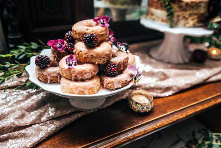 Donuts Celestial Feast Party Wedding Ideas http://www.threeflowersphotography.co.uk/