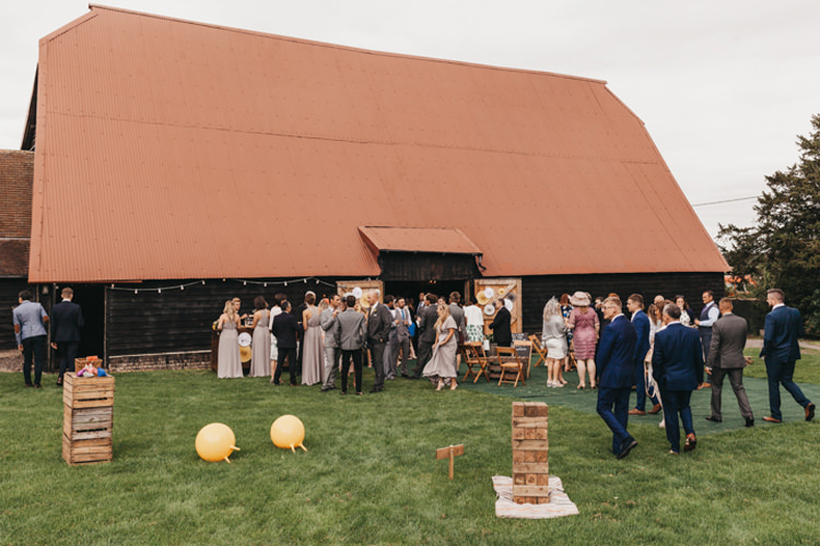 Creative Yellow Grey Barn Wedding http://www.hajley.com/