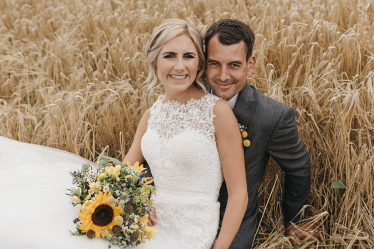 Creative Yellow Grey Barn Wedding http://www.hajley.com/