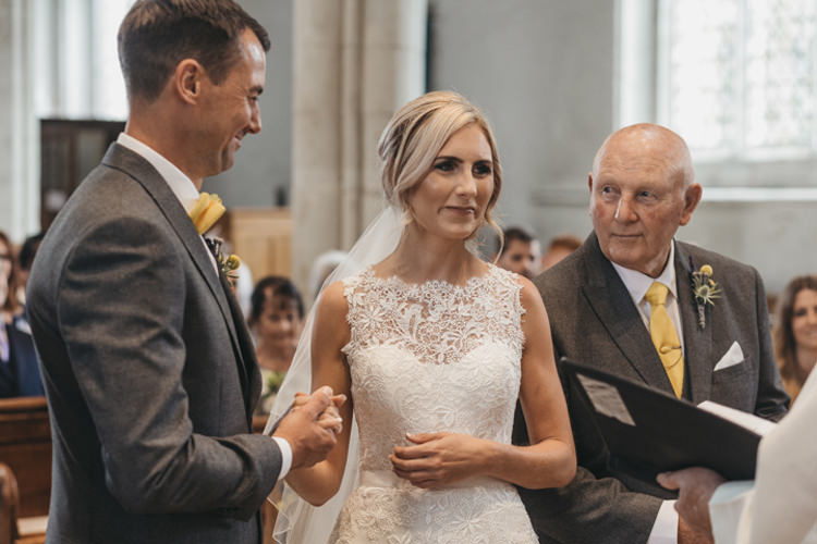 Creative Yellow Grey Barn Wedding http://www.hajley.com/
