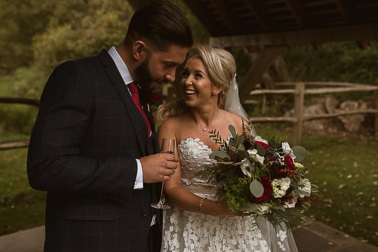 Beautiful Vibrant Dark Red Autumn Wedding http://thespringles.com/