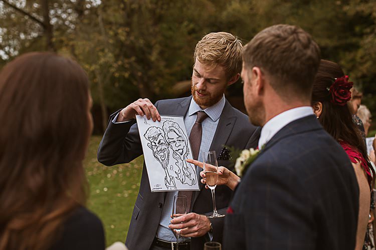 Beautiful Vibrant Dark Red Autumn Wedding http://thespringles.com/