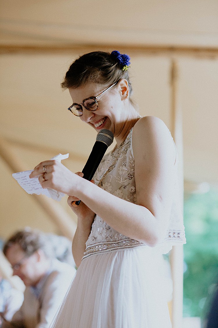 Glasses Bride Mega Laid Back Festival Party Wedding http://www.jessicawilliams.photography/