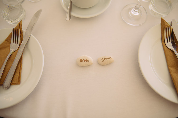 Pebble Place Names Gorgeous Gold Navy Wow Factor Wedding http://hayleybaxterphotography.com/