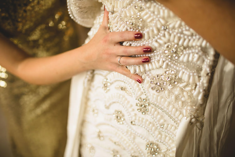 Gold Sequins Marble Greenery Vintage Glamour Wedding https://www.tobiahtayo.com/