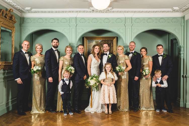 Gold Sequins Marble Greenery Vintage Glamour Wedding https://www.tobiahtayo.com/
