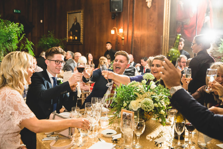 Gold Sequins Marble Greenery Vintage Glamour Wedding https://www.tobiahtayo.com/