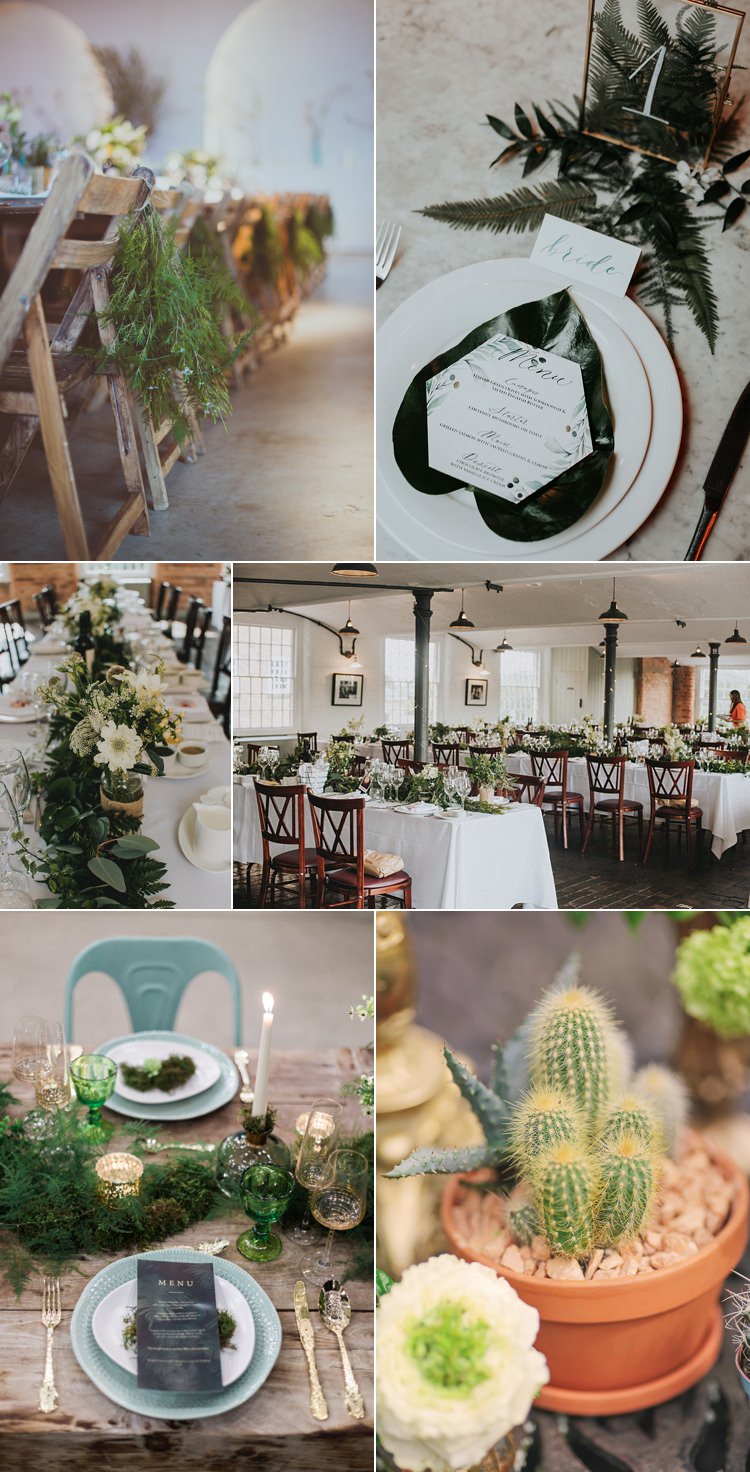 Industrial Wedding Flower Trends 2018 Ideas