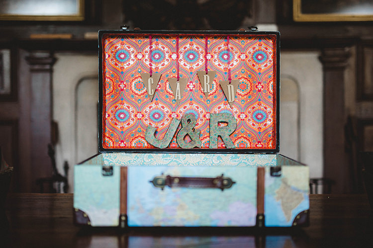 Suitcase Cards English Country Garden Wedding Colourful Indian Party https://www.maytreephotography.co.uk/