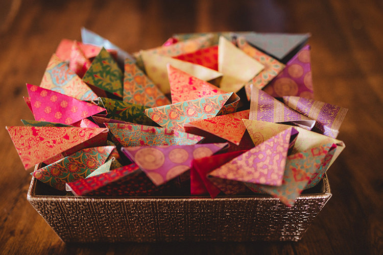 Confetti Cones English Country Garden Wedding Colourful Indian Party https://www.maytreephotography.co.uk/