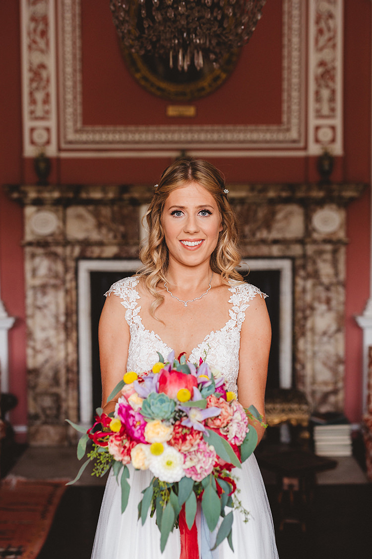 Bride Bridal Hair Make Up English Country Garden Wedding Colourful Indian Party https://www.maytreephotography.co.uk/
