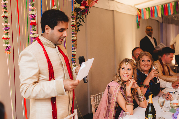English Country Garden Wedding Colourful Indian Party https://www.maytreephotography.co.uk/