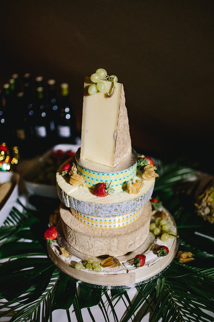 Cheese Tower Stack Cake Tropical Countryside Tipi Wedding https://parkershots.com/