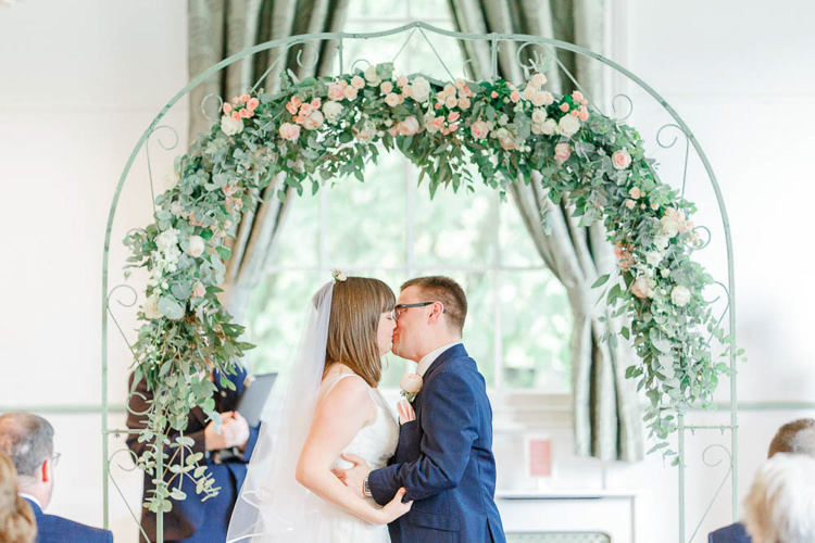 Light Airy Pretty Pastel Pink Wedding http://whitestagweddings.com/