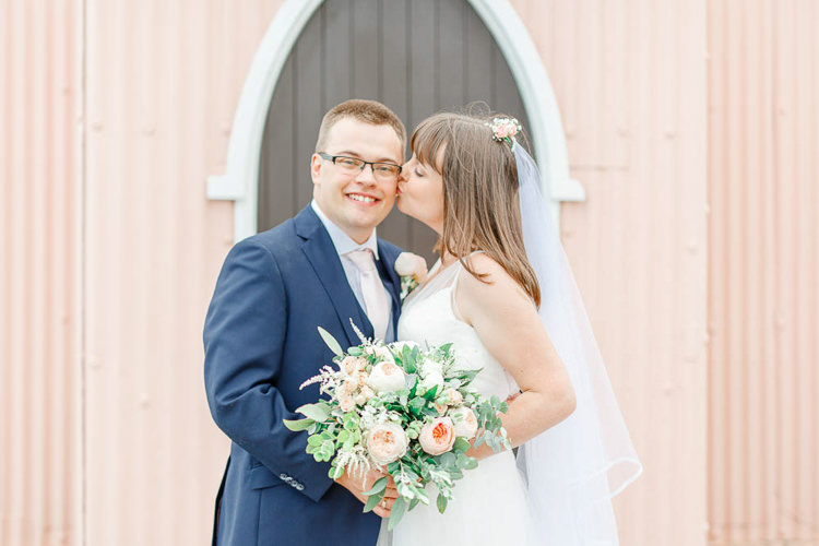 Light Airy Pretty Pastel Pink Wedding http://whitestagweddings.com/