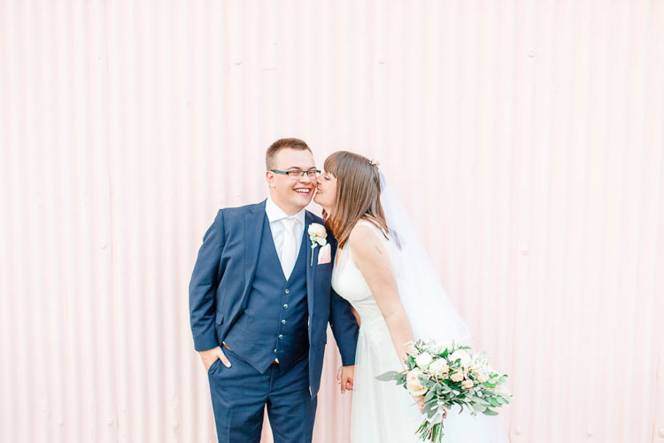 Light Airy Pretty Pastel Pink Wedding http://whitestagweddings.com/