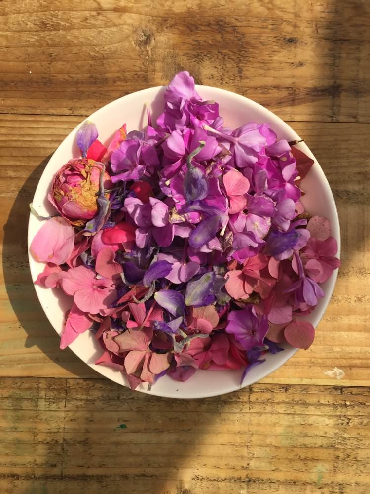 Confetti DIY How To Wedding Petal Flower Drying Tutorial