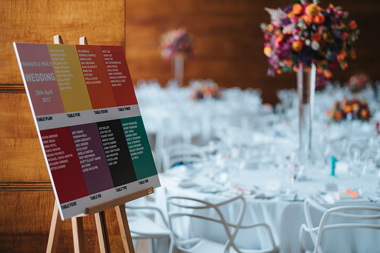 Modern Artistic Colour Pop City Wedding http://missgen.com/